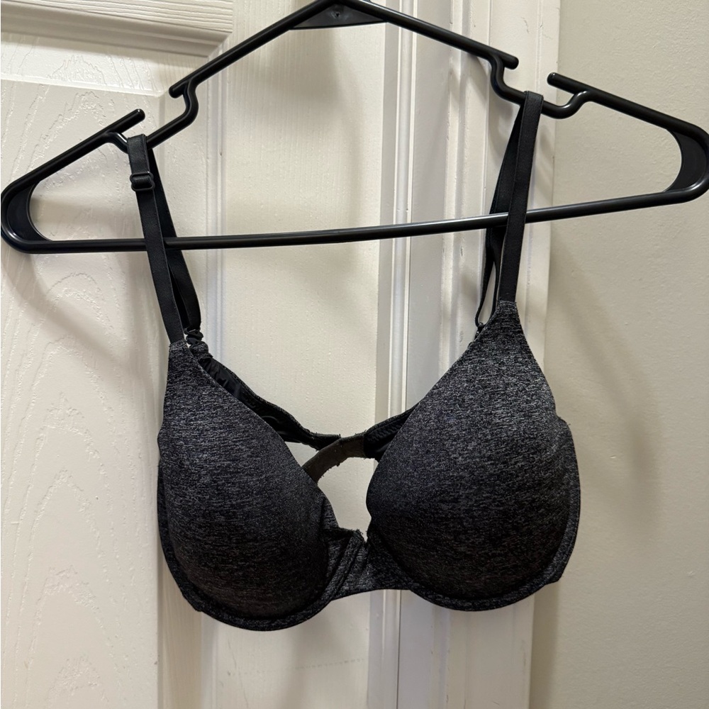 Victoria's Secret Black Bra with Underwire and Adjustable Straps